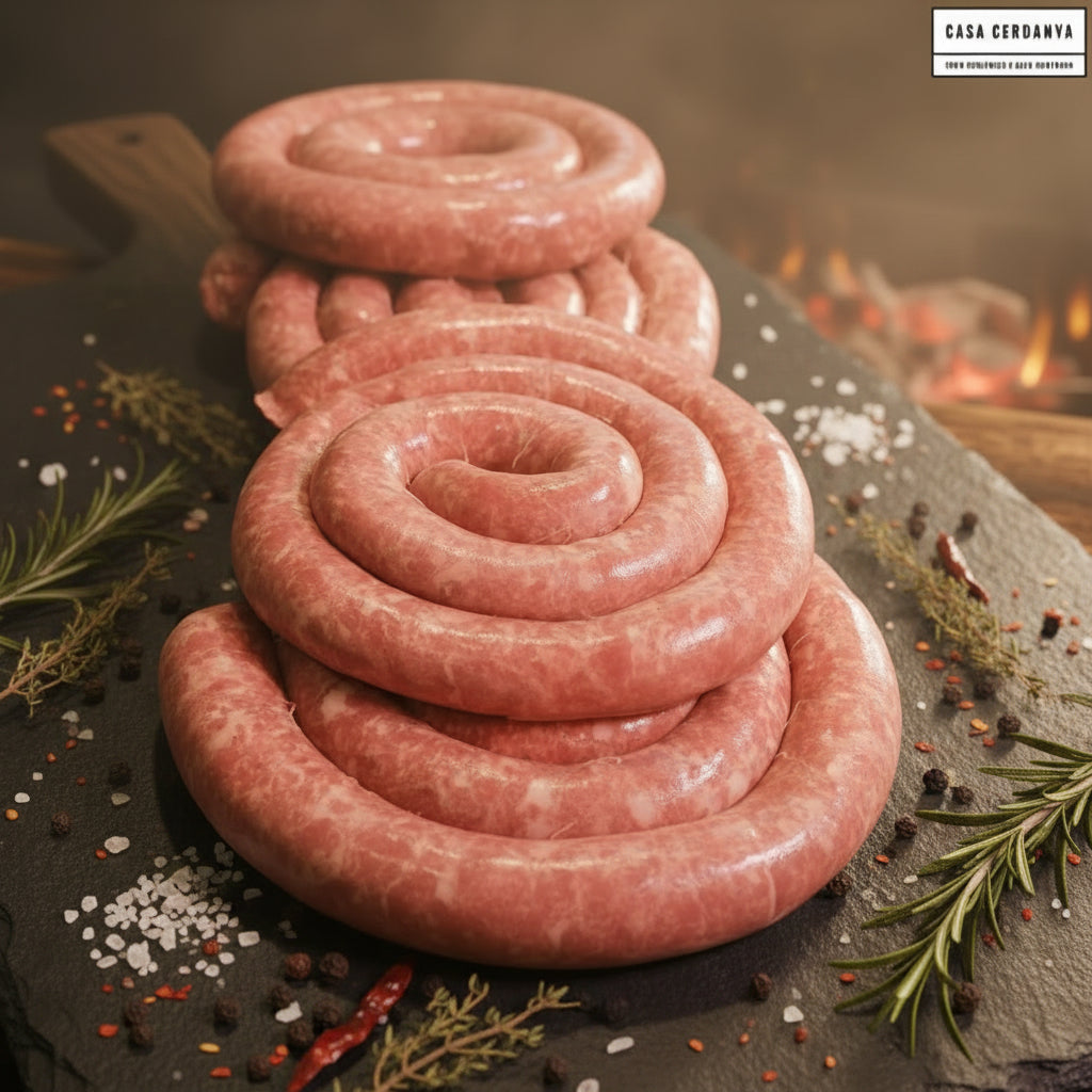 Botifarra de porc ecològic