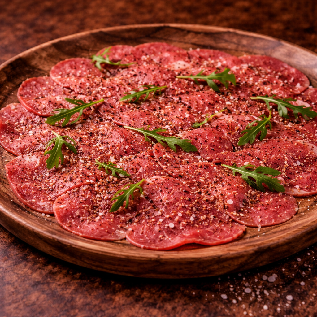 Carpaccio de vedella ecològica