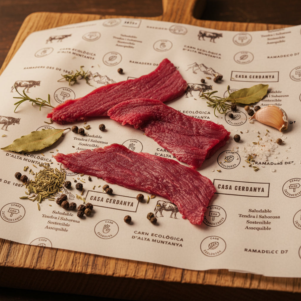 Organic minced beef