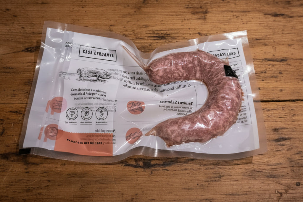 Botifarra de porc ecològic