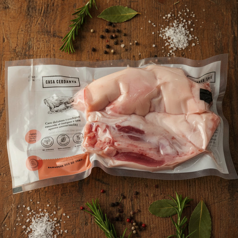Peus de porc ecològic