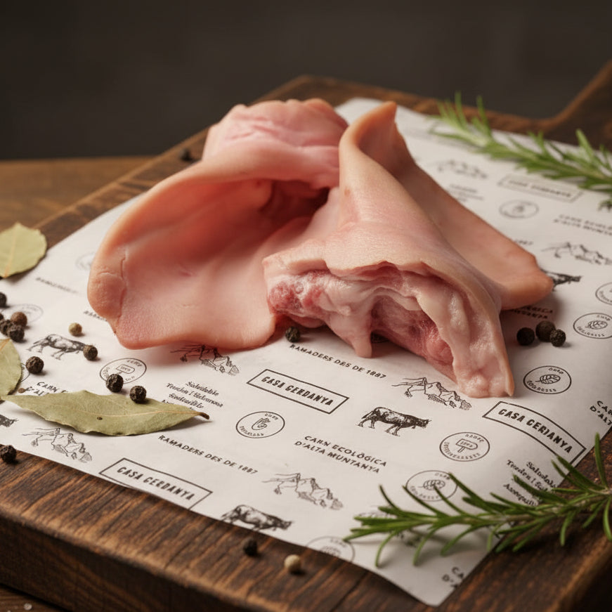 Orelles de porc ecològic