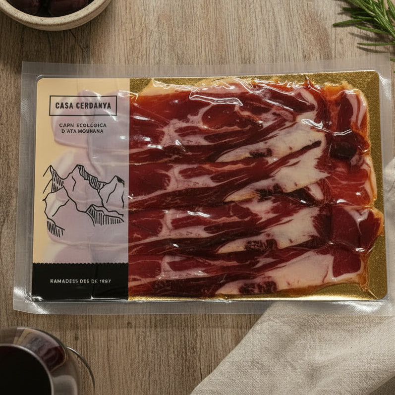 Paletilla 100% bellota de Guijuelo 50% raza ibérica