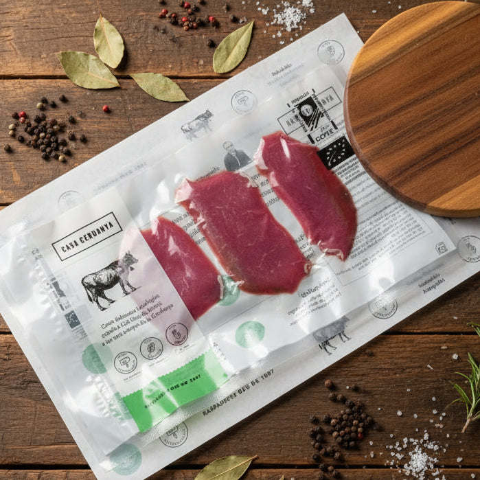 Organic minced beef