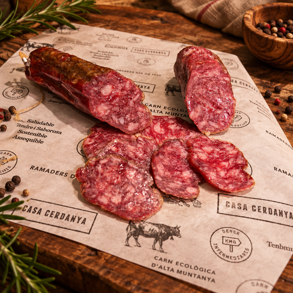 Salchichón vela de Guijuelo ibérico de bellota