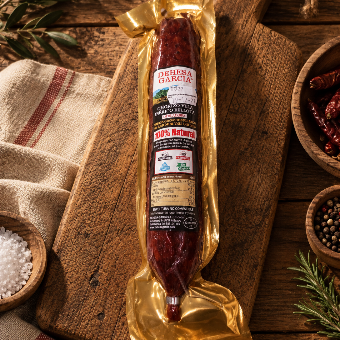 Chorizo Vela de Guijuelo ibérico de bellota