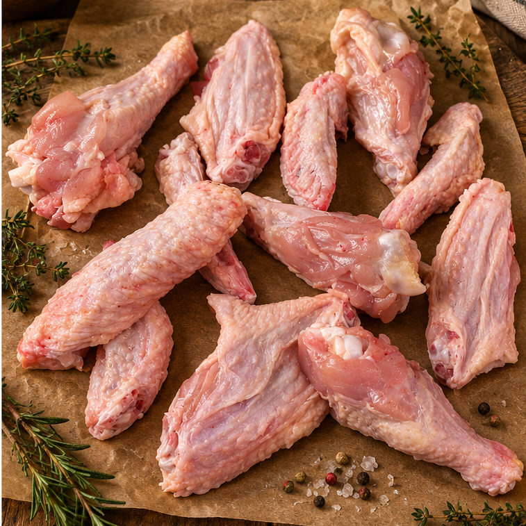 Alitas de Pollo Ecológico