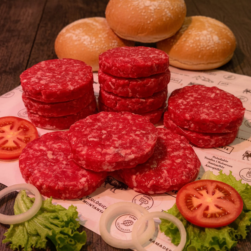 Hamburguesa de ternera ecológica